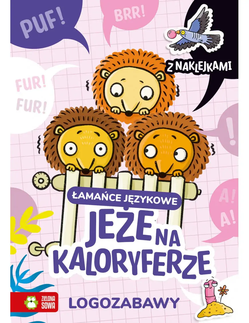 Logozabawy łamańce językowe, Jeże na kaloryferze