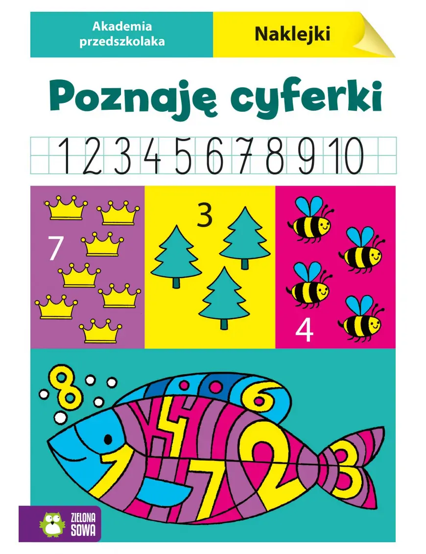 Akademia przedszkolaka, Poznaję cyferki