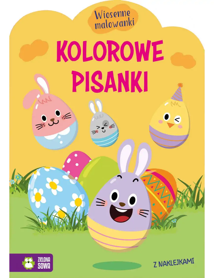 Wiosenne malowanki. Kolorowe pisanki