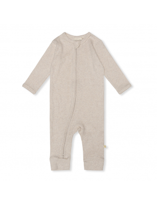 That's Mine - Śpioszki z suwakiem Light Brown Melange