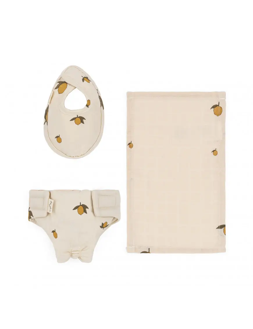 Konges Slojd, Nursery set, Lemon