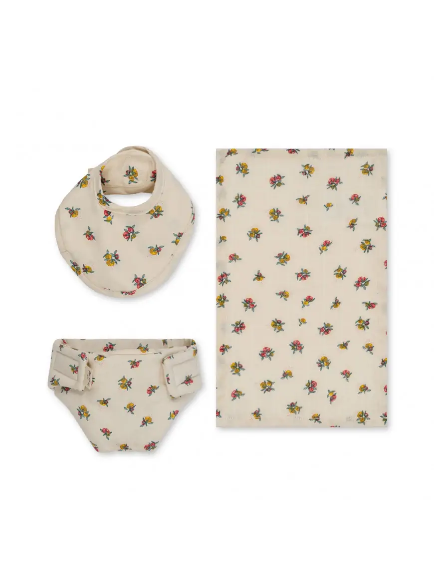 Konges Slojd, Doll nursery set, Peonia