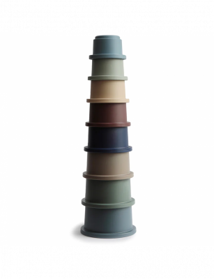 Mushie - Stacking Tower - wieża z kubeczków Forest