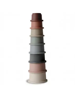 Mushie - Stacking Tower - wieża z kubeczków Orginal