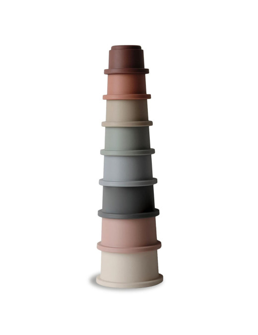 Mushie - Stacking Tower - wieża z kubeczków Orginal