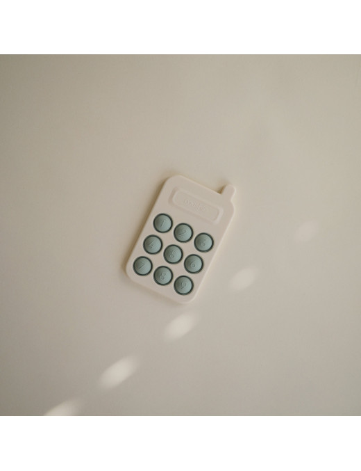 Zabawka sensoryczna Press Toy Phone, Cambridge blueMushie
