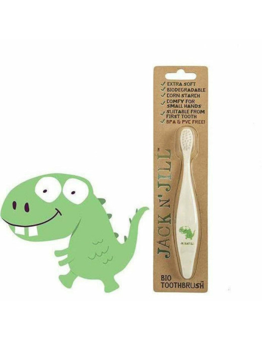 Jack N' Jill, BIO Szczoteczka do zębów Dino