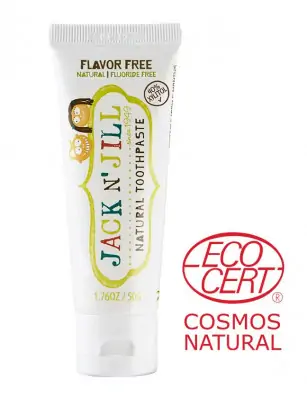 Jack N' Jill, Naturalna Pasta do zębów, Xylitol, 50g Bezsmakową