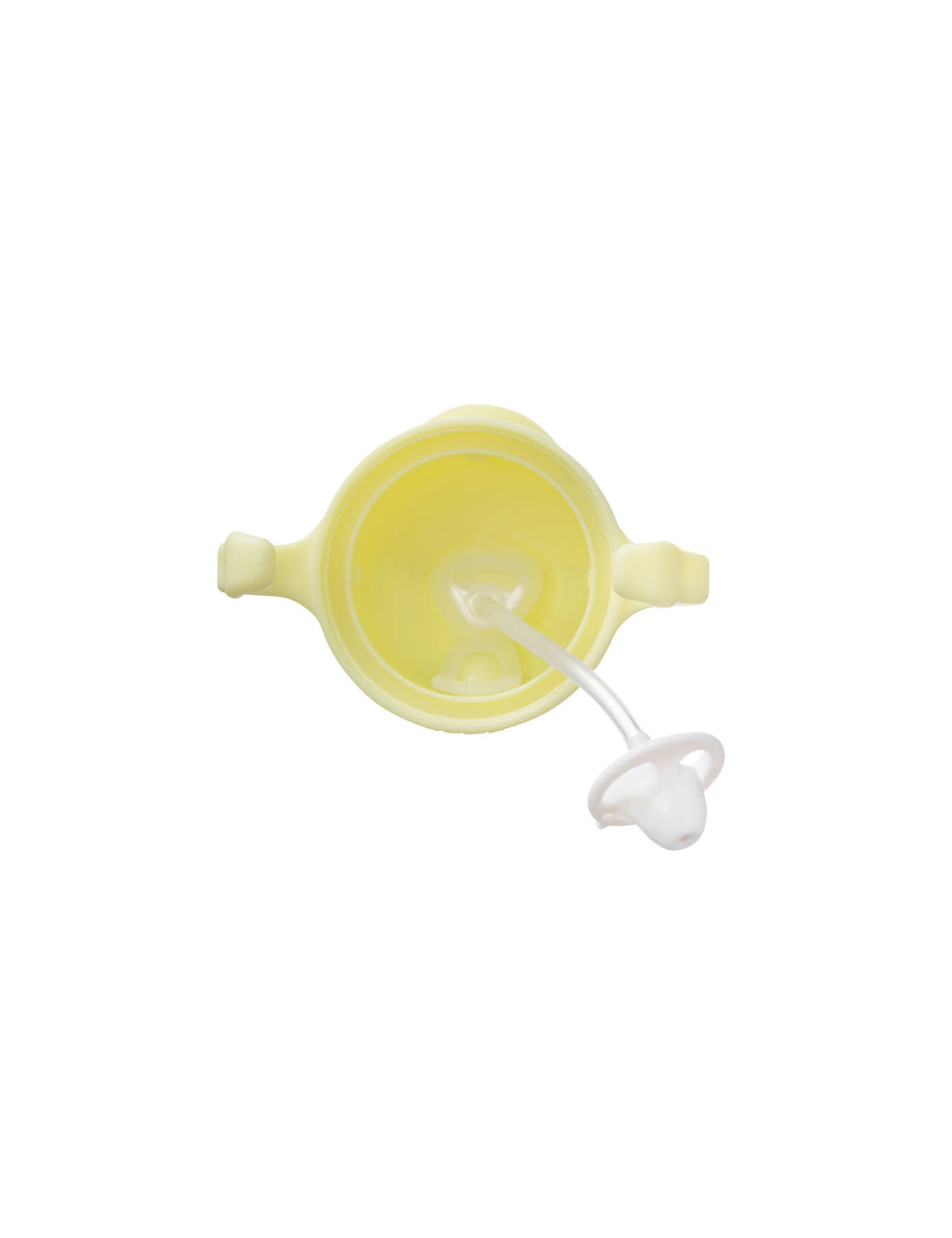 B.Box - Bidon niekapek ze słomką 240ml banana