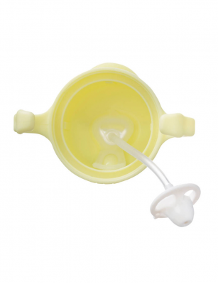 B.Box - Bidon niekapek ze słomką 240ml banana