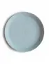 Mushie, Zestaw 2 okrągłych talerzyków Powder Blue