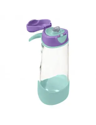 Sportowa butelka tritanowa 600 ml Lilac Pop, b.box