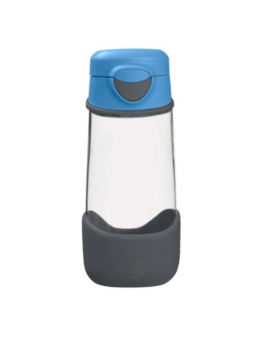 Sportowa butelka tritanowa 450 ml, Blue Slate, b.box