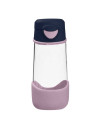 Sportowa butelka tritanowa 450 ml, Indigo Rose, b.box Sportowa butelka tritanowa 450 ml, Indigo Rose, b.box
