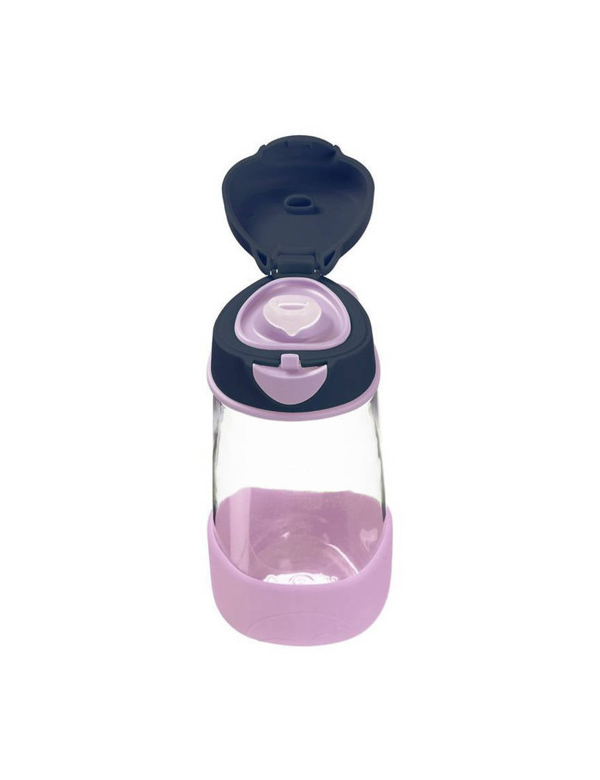 Sportowa butelka tritanowa 450 ml, Indigo Rose, b.box Sportowa butelka tritanowa 450 ml, Indigo Rose, b.box