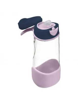 Sportowa butelka tritanowa 450 ml, Indigo Rose, b.box