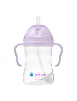 Bidon ze słomką 240 ml, Gelato Boysenberry, b.box