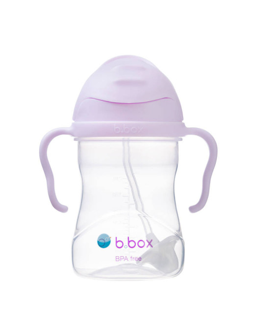Bidon ze słomką 240 ml, Gelato Boysenberry, b.box