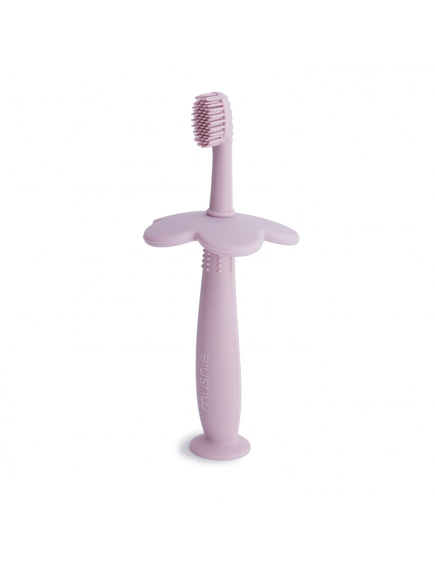 Mushie, szczoteczka Soft lilac