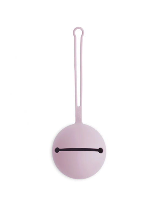 Mushie, etui na smoczek Soft Lilac