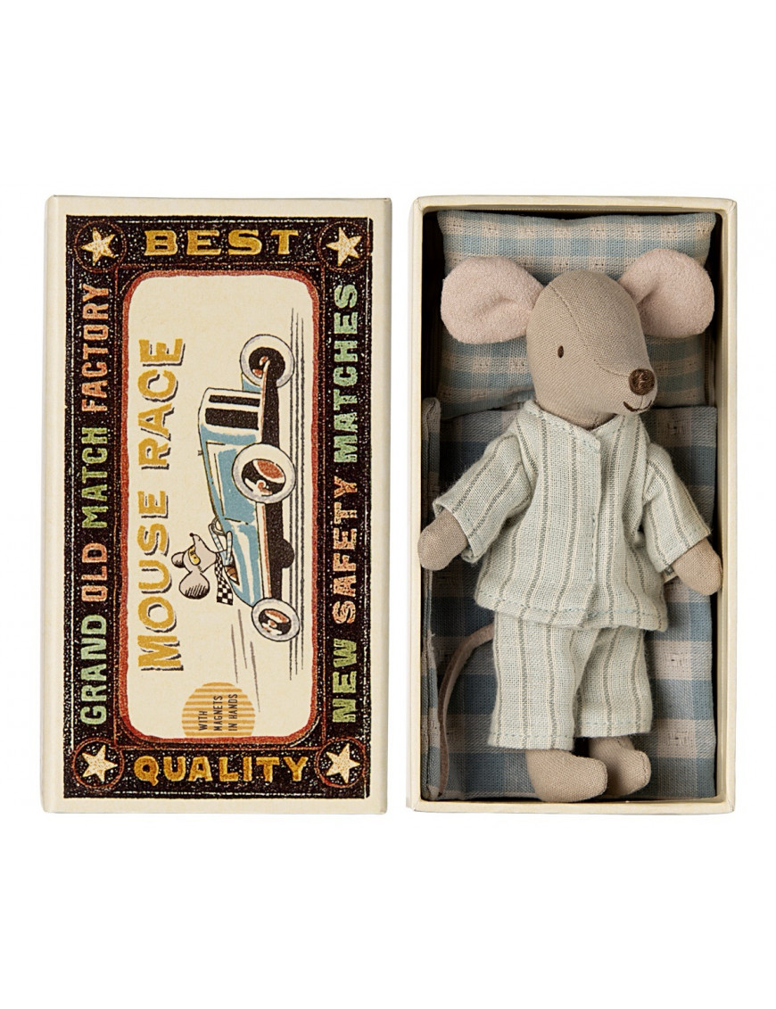 Myszka Maileg - Big brother mouse in matchbox