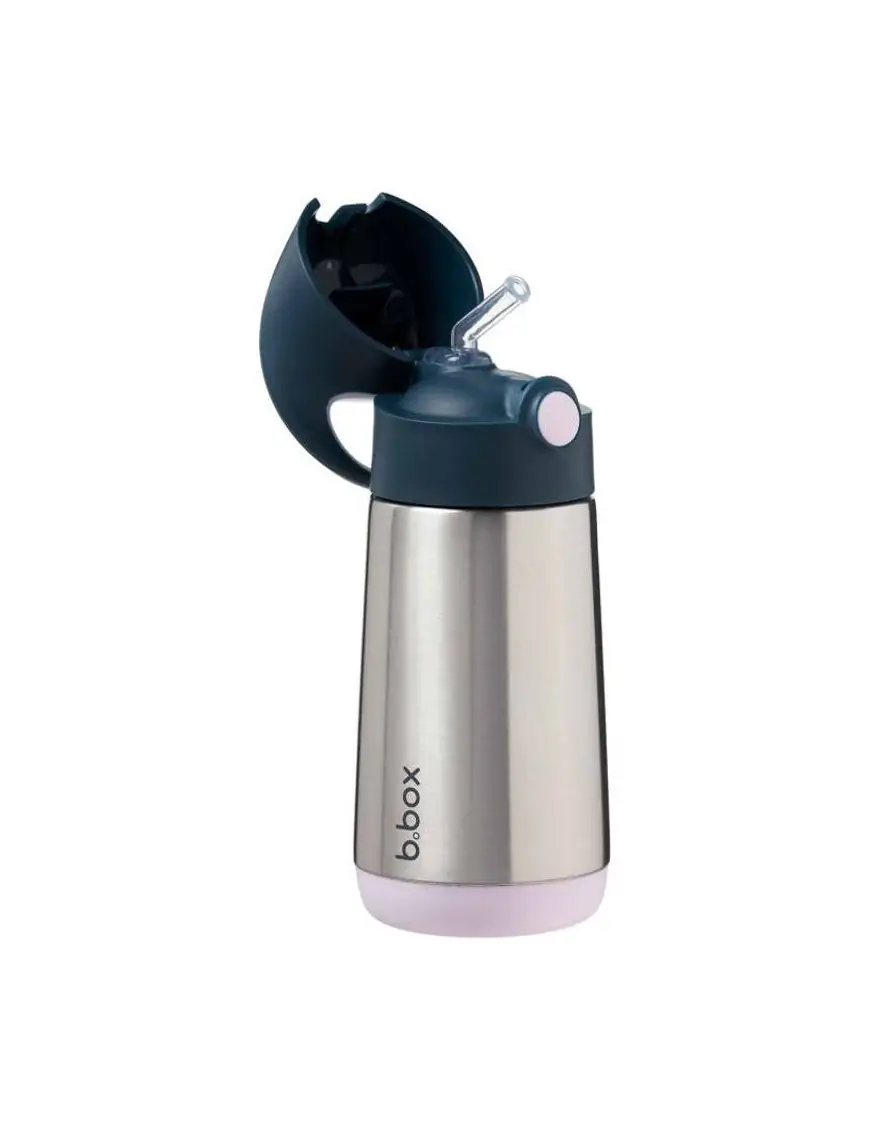 Bidon termiczny ze słomką 350ml Indigo Rose, b.box