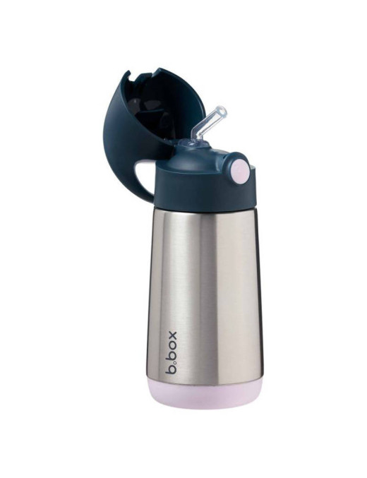 Bidon termiczny ze słomką 350ml Indigo Rose, b.box