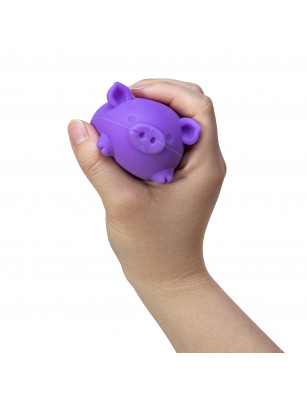 Gniotek sensoryczny, antystresowy NEEDOH DIG’ IT PIG fioletowy