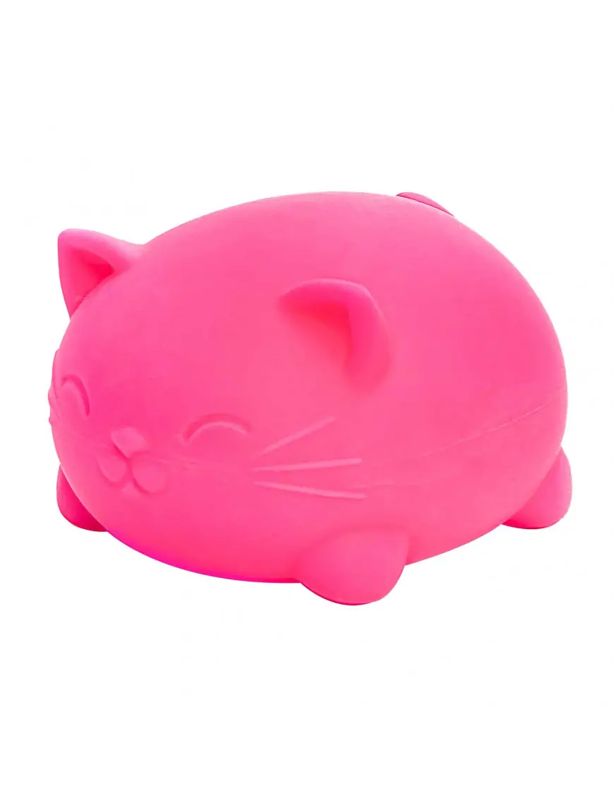 Gniotek sensoryczny, antystresowy, SUPER NEEDOH COOL CATS różowy