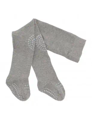 Rajstopy bawełniane antypoślizgowe Grey - GoBabyGo