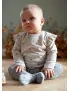 Rajstopy bawełniane antypoślizgowe Grey - GoBabyGo