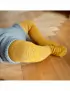 Rajstopy bawełniane antypoślizgowe Mustard - GoBabyGo