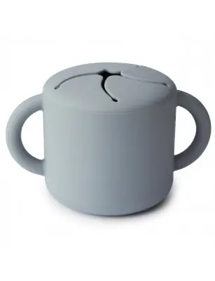 Mushie - Kubek niewysypek na przekąski SNACK CUP Stone