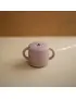 Mushie - Kubek niewysypek na przekąski SNACK CUP Lilac