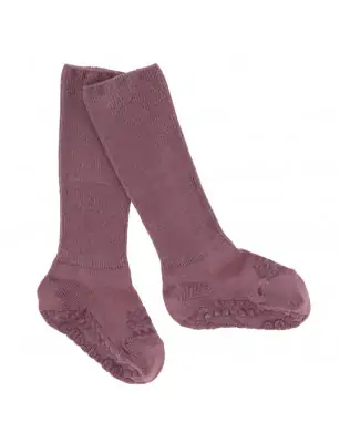Bambusowe skarpetki antypoślizgowe Plum GoBabyGo