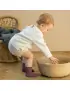 Bambusowe skarpetki antypoślizgowe Plum GoBabyGo