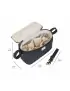 3 Sprouts Organizer Do Wózka Quilted Solid Black
