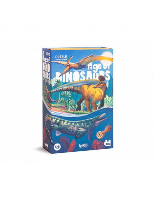 Puzzle + gra obserwacyjna Age of dinosaurs | Londji