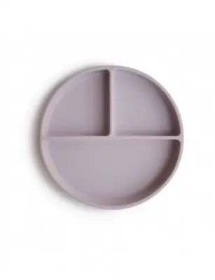 Talerzyk z przyssawką Soft Lilac, Mushie