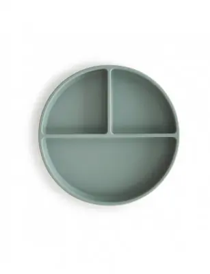 Talerzyk silikonowy Cambrige Blue, Mushie