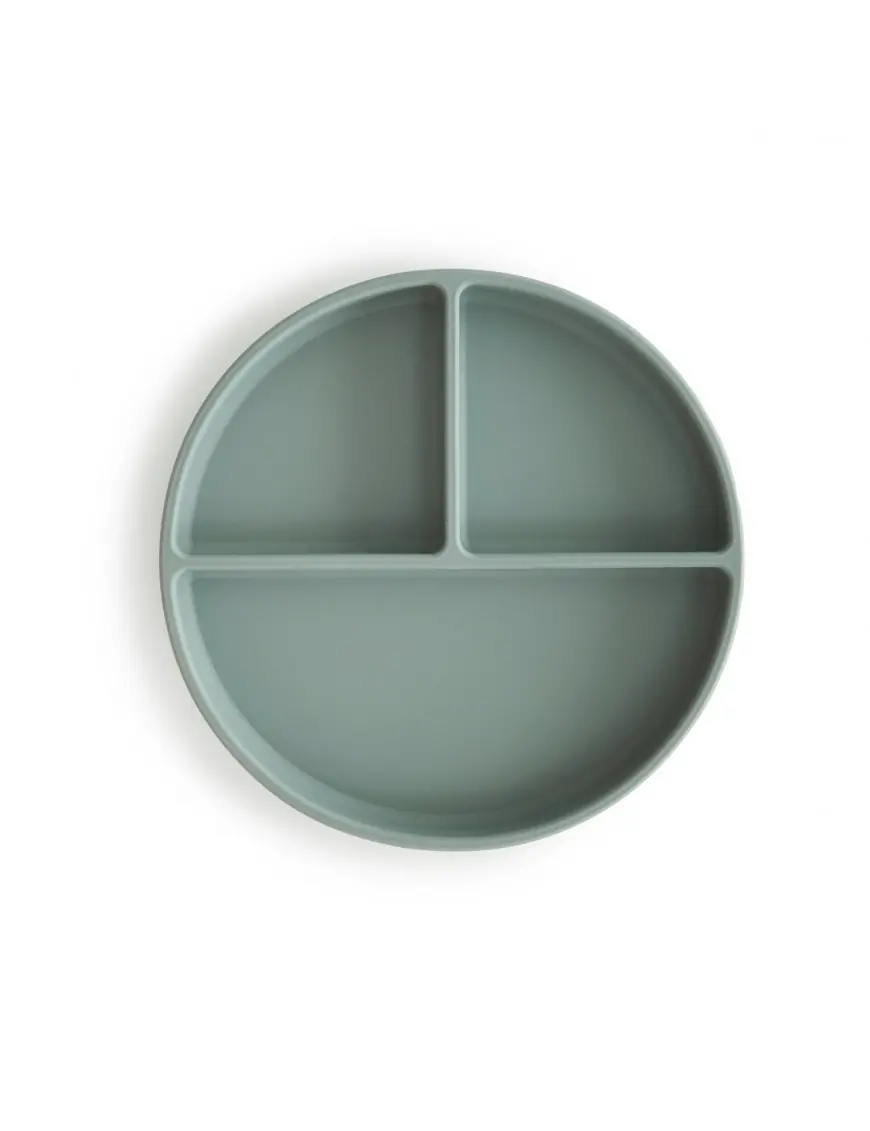 Talerzyk silikonowy Cambrige Blue, Mushie