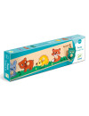 Drewniane puzzle LEŚNE ZWIERZĄTKA Djeco Drewniane puzzle LEŚNE ZWIERZĄTKA Djeco