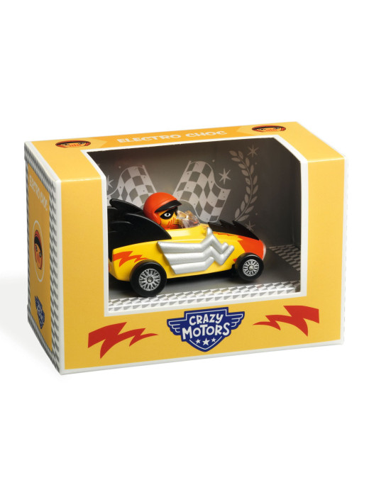 Autko CRAZY MOTORS - ELECTRO CHOC Djeco