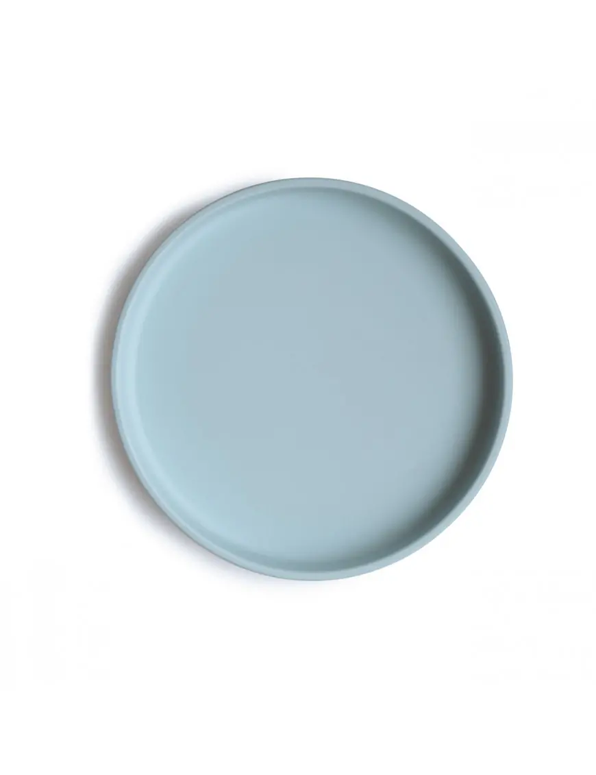 Mushie Talerzyk Silikonowy z Przyssawką Classic Powder Blue