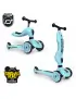 SCOOTANDRIDE Highwaykick 1 2w1 Jeździk i hulajnoga 1-5 lat Blueberry