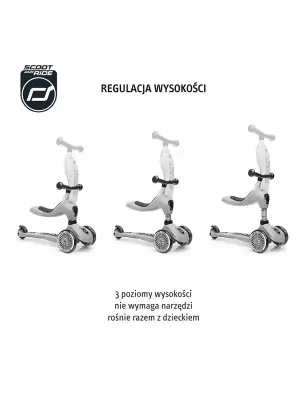 SCOOTANDRIDE Highwaykick 1 2w1 Jeździk i hulajnoga 1-5 lat Kiwi