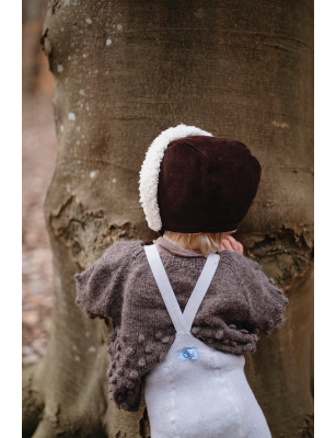 Rajstopy Teddy z szelkami Silly Silas Pearl Grey