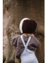 Rajstopy Teddy z szelkami Silly Silas Pearl Grey