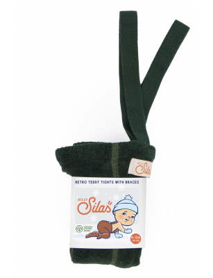 Rajstopy Teddy z szelkami Silly Silas Green