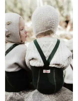 Rajstopy Teddy z szelkami Silly Silas Green